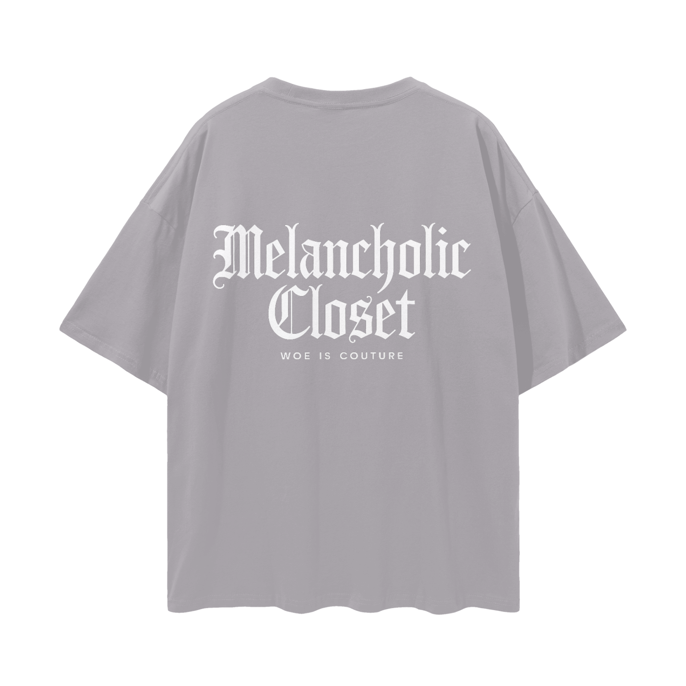 Melancholic Basics Loose Drop Shoulder T-Shirt