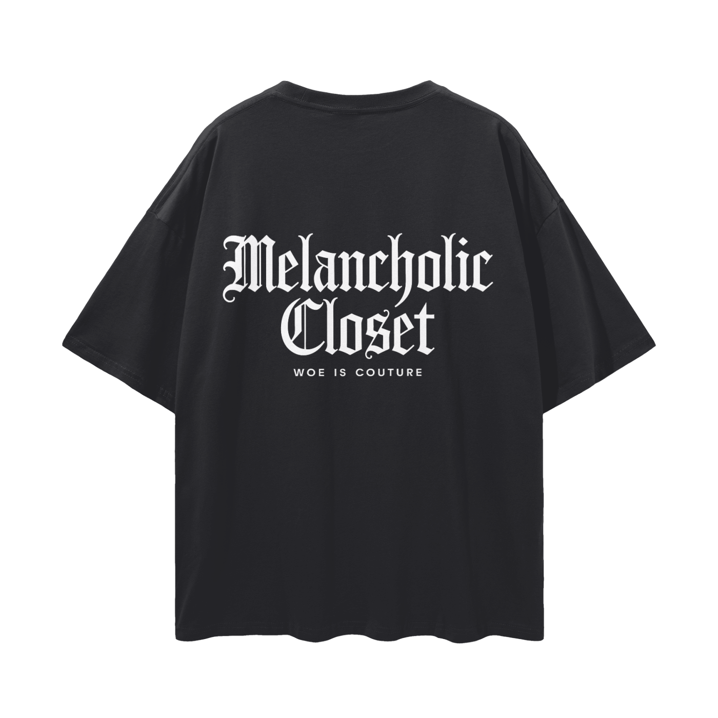 Melancholic Basics Loose Drop Shoulder T-Shirt