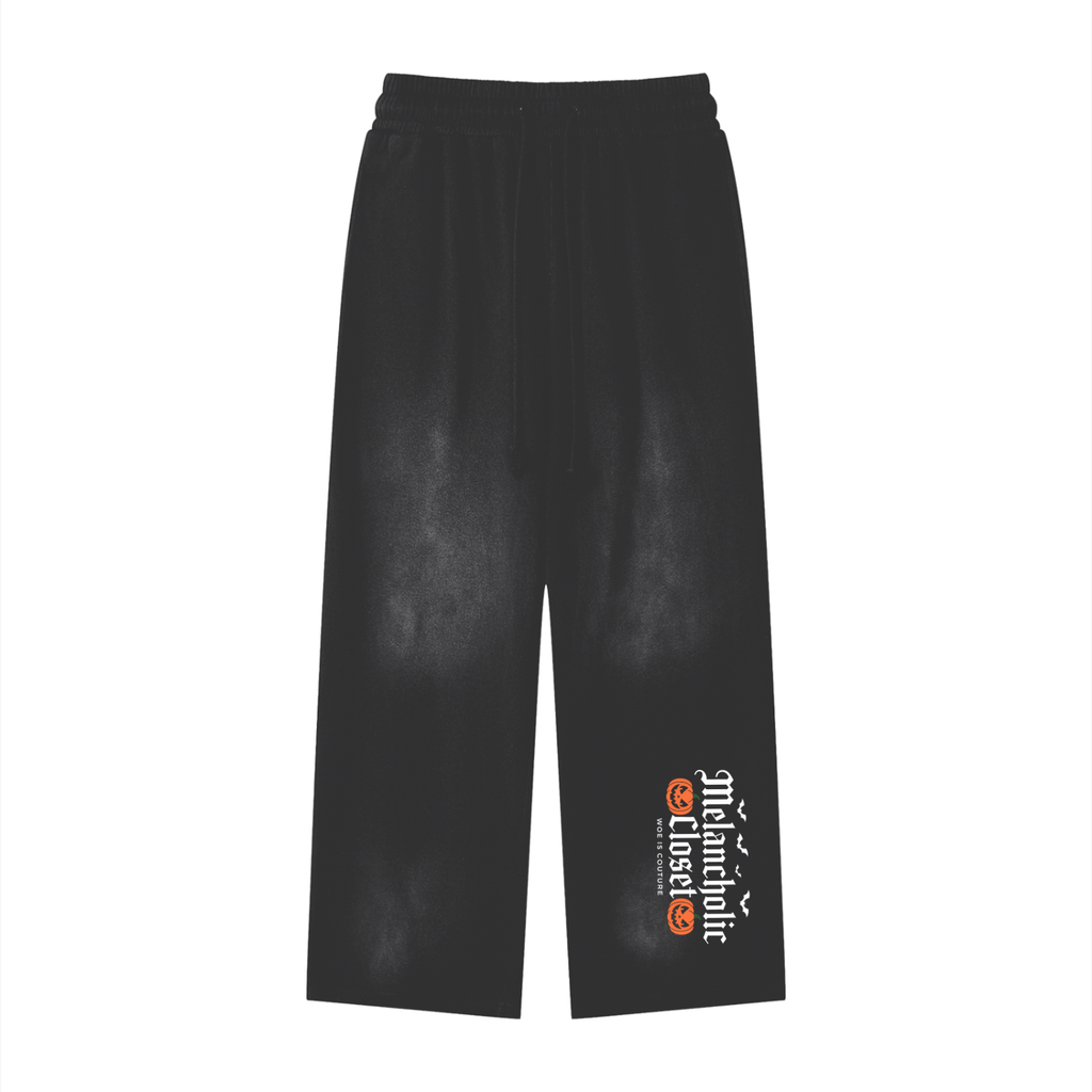 Halloween Sunfade Loose Fit Cotton Sweatpants