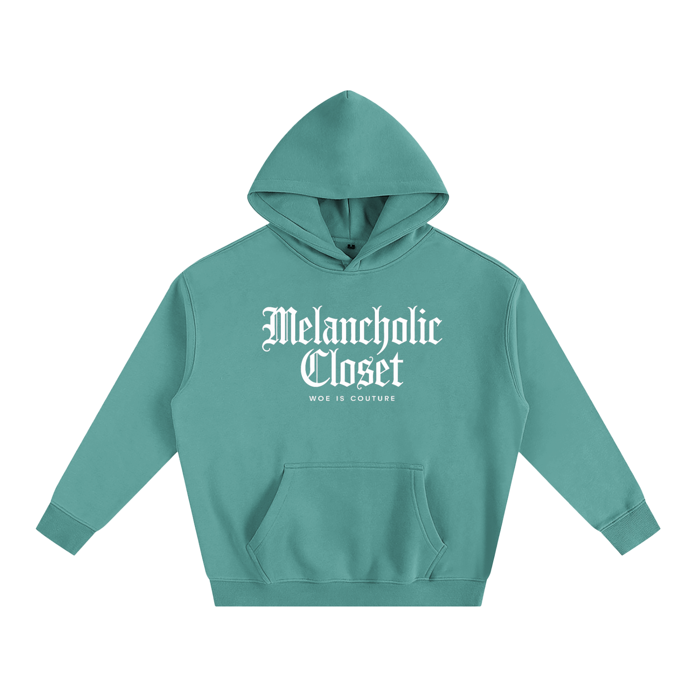 Melancholic Basics Oversized Fleece Hoodie