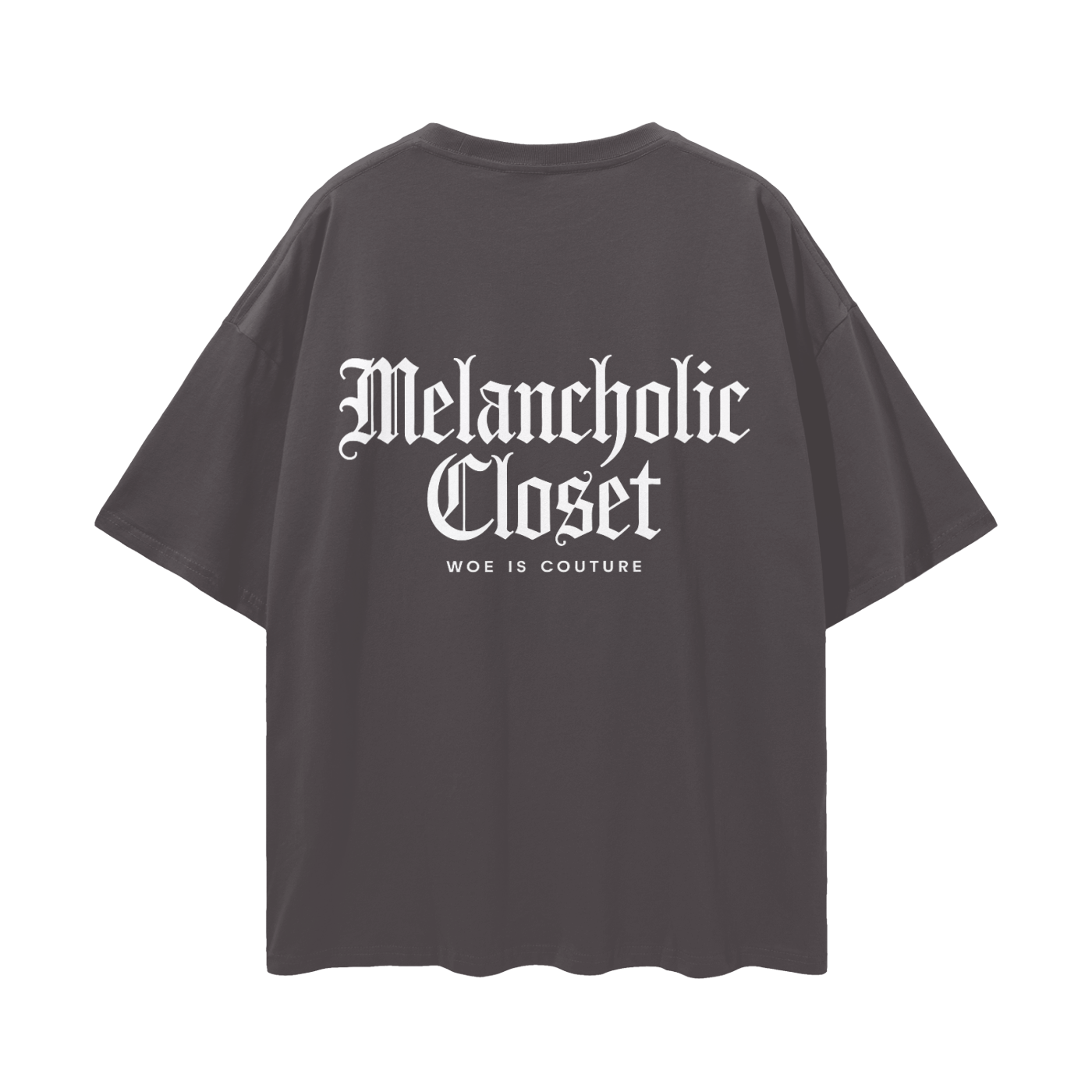 Melancholic Basics Loose Drop Shoulder T-Shirt