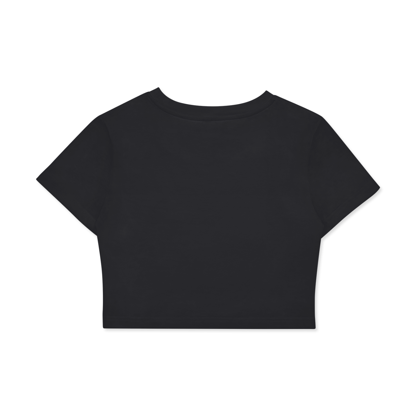 Melancholic Basics Fitted Crop Top