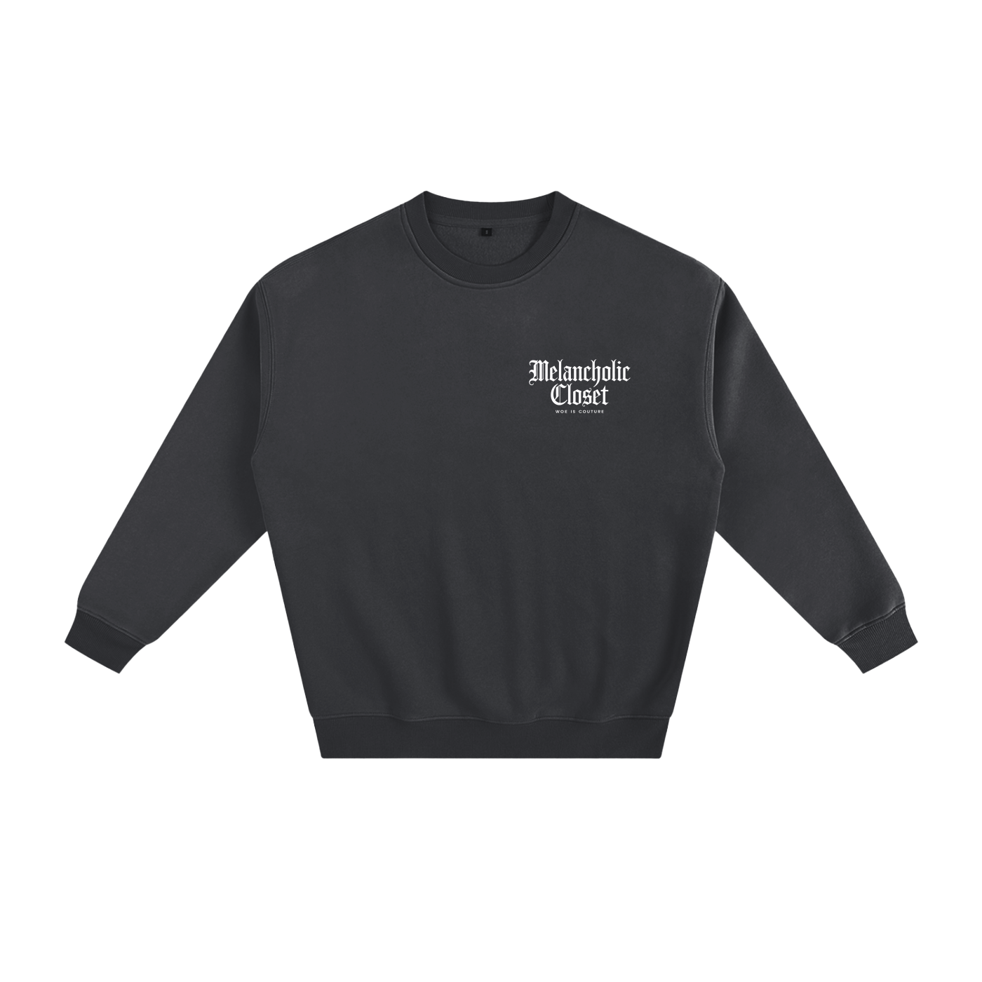 Melancholic Basics Fleeced Sweatshirt