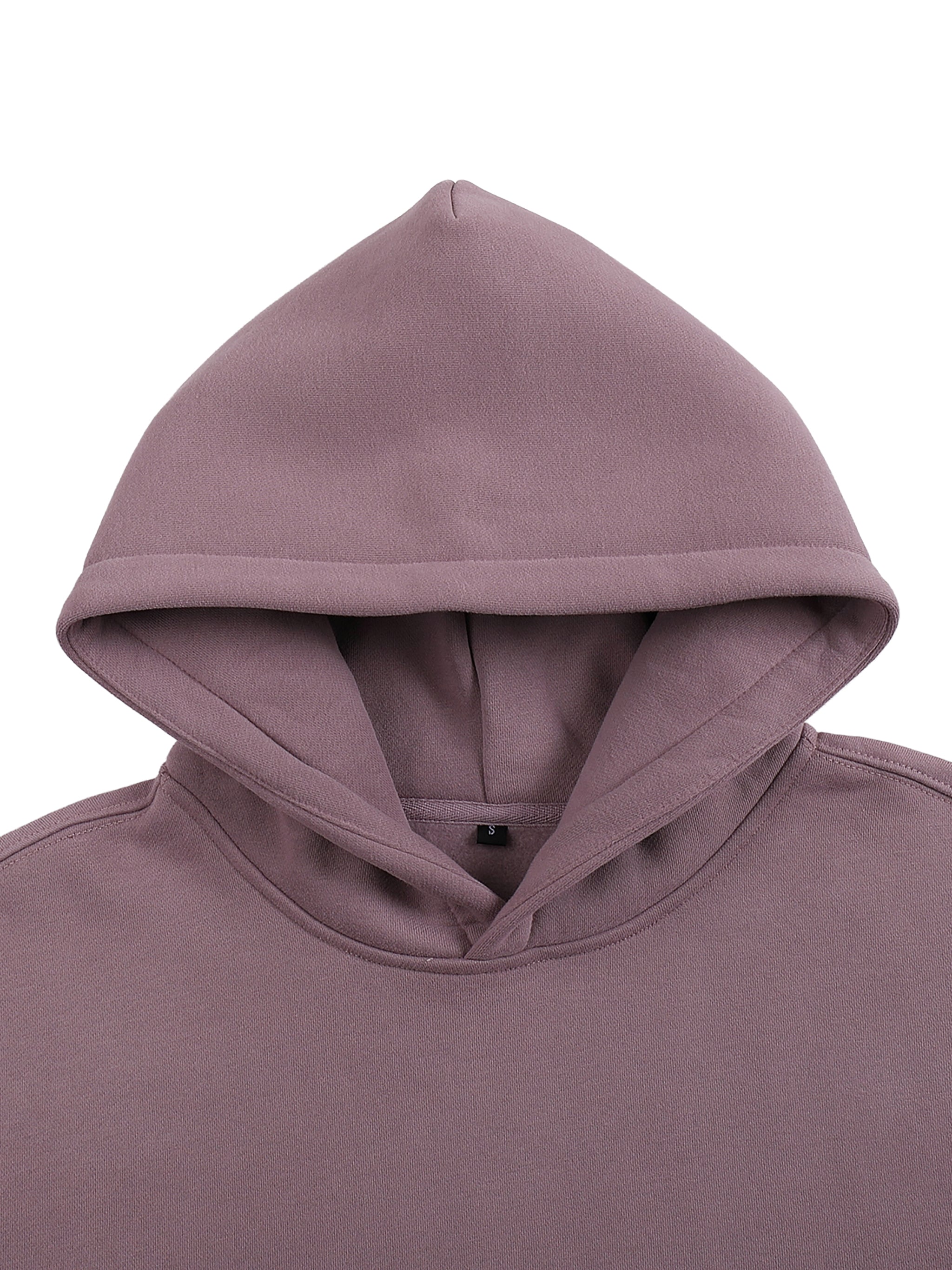 Melancholic Basics Oversized Fleece Hoodie
