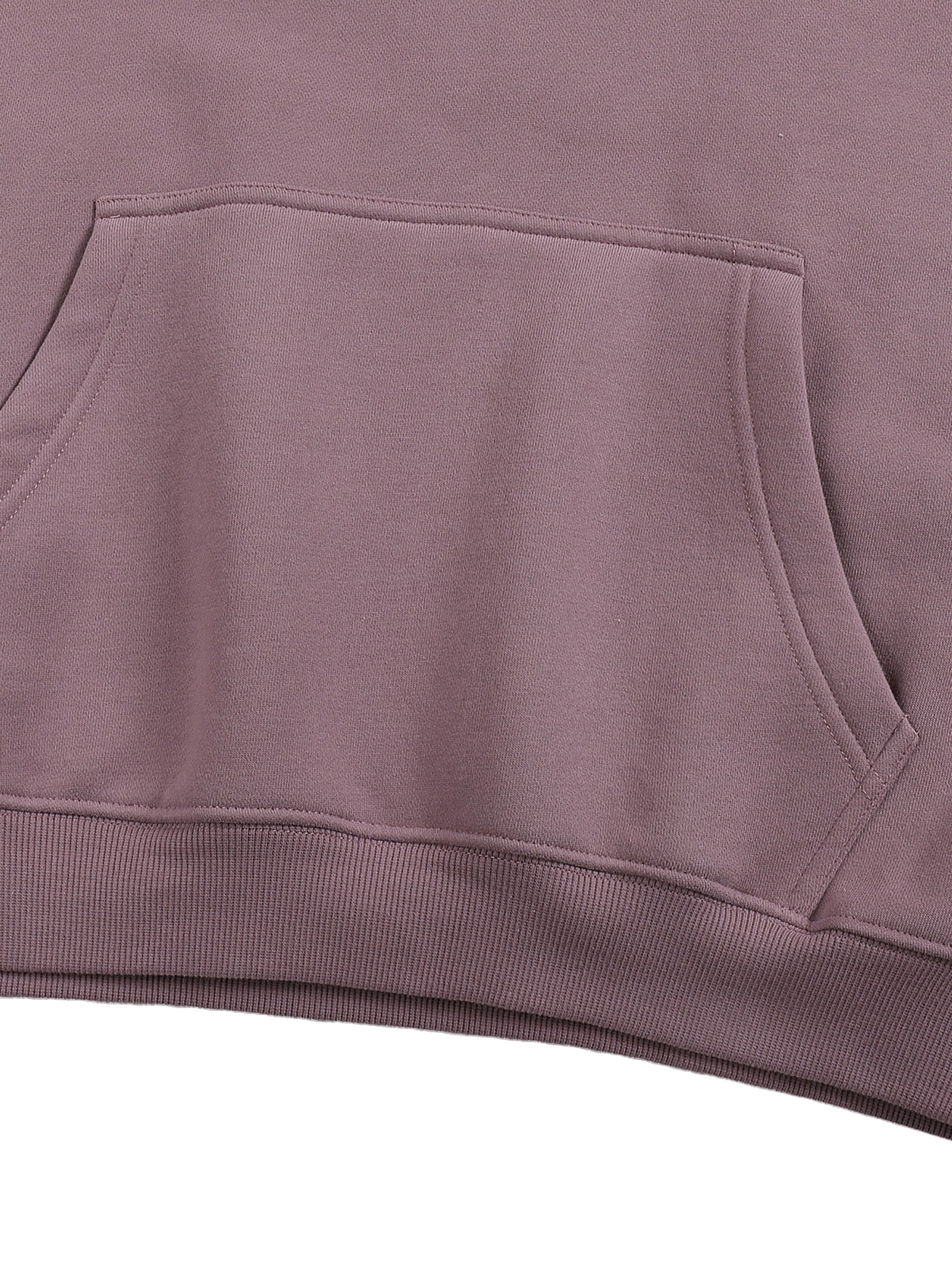 Melancholic Basics Oversized Fleece Hoodie